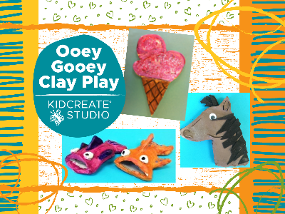 Ooey Gooey Clay Play Weekly Class (4-9 Years)